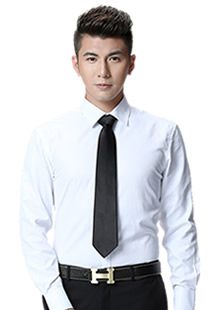 男士長袖襯衣職業(yè)裝